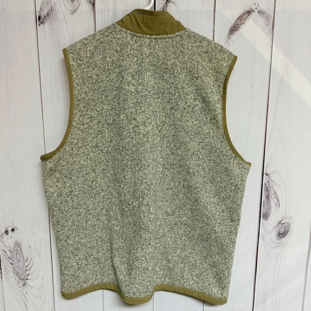 The North Face Gordon Lyons Vest XL‎ Gray Khaki Trim EUC